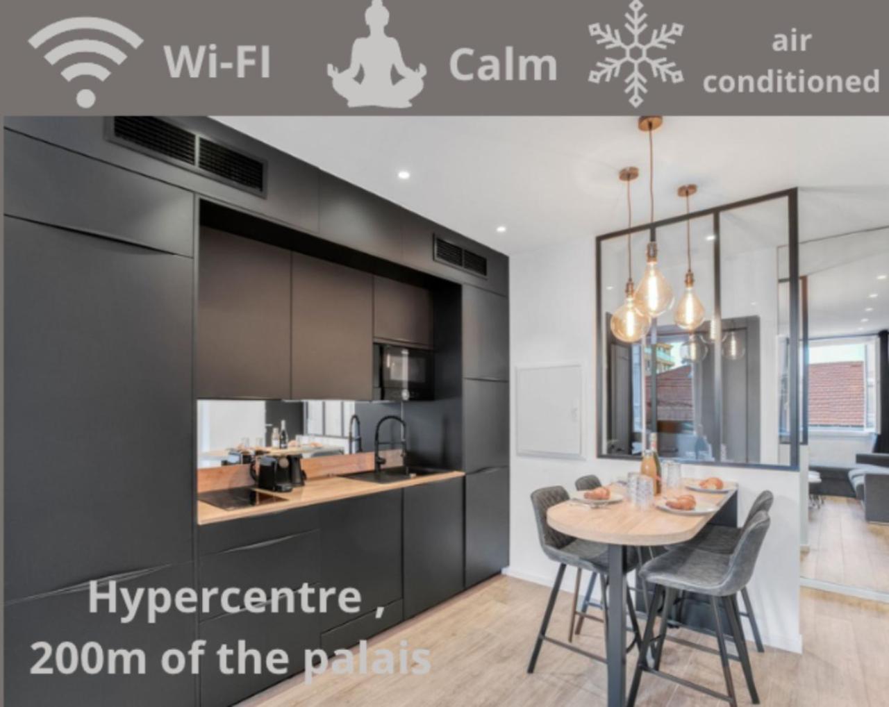 דירות קאן F3 Notre-Dame , Hypercentre A 2 Minute Du Palais Des Congres מראה חיצוני תמונה